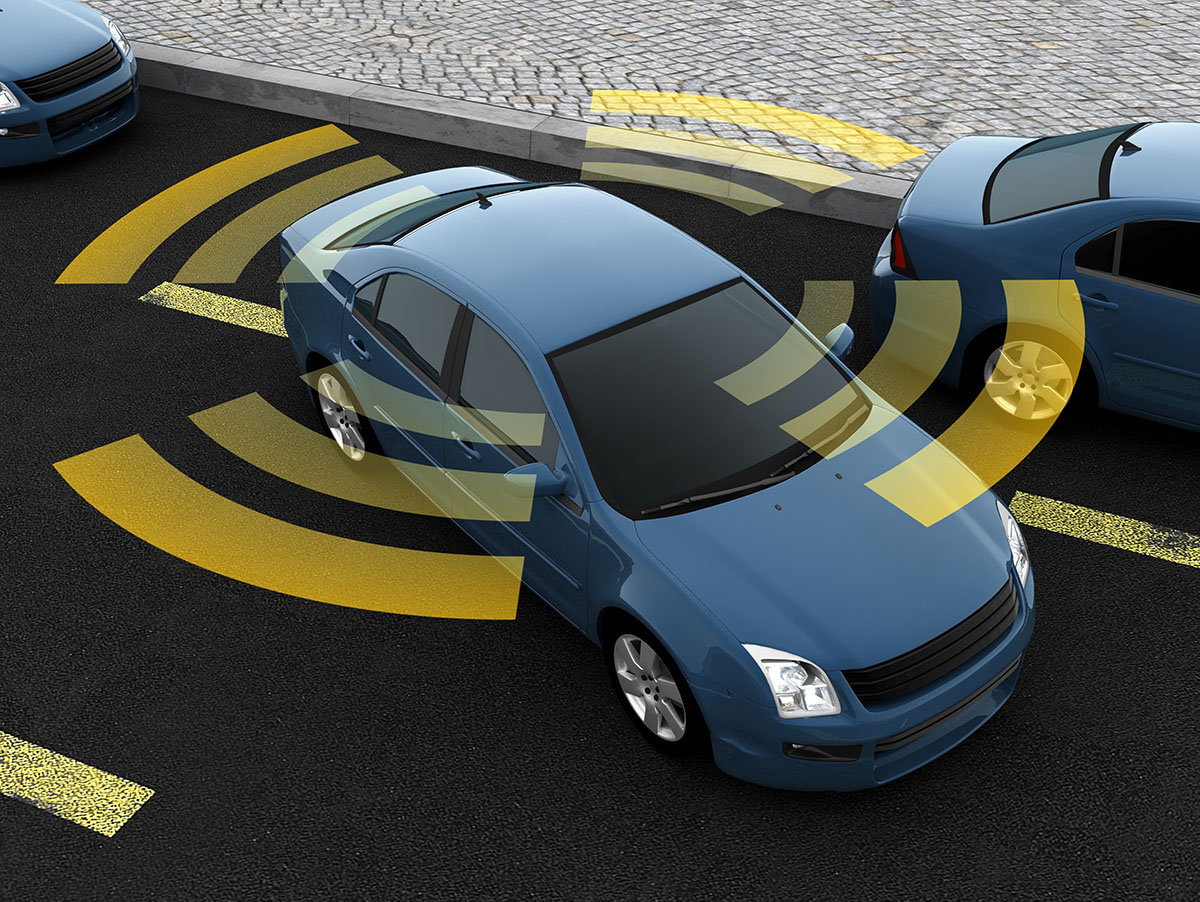 car parking with driver assistance system