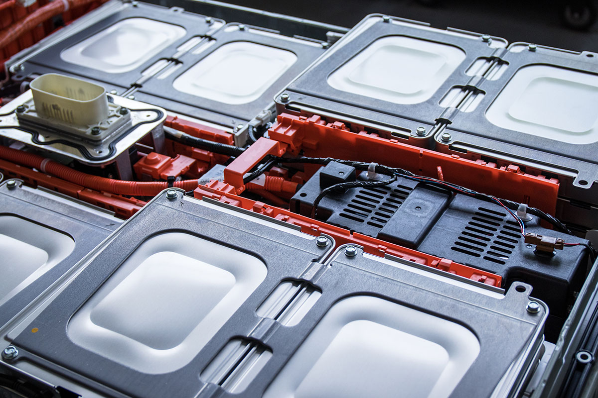 electric car battery unit